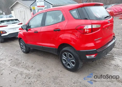 2021 Ford Ecosport S from USA, damaged, VIN MAJ6S3FLXMC427932
